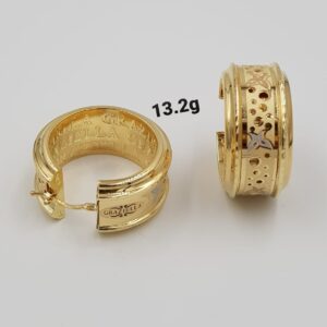 13.2-gram Gold Earrings